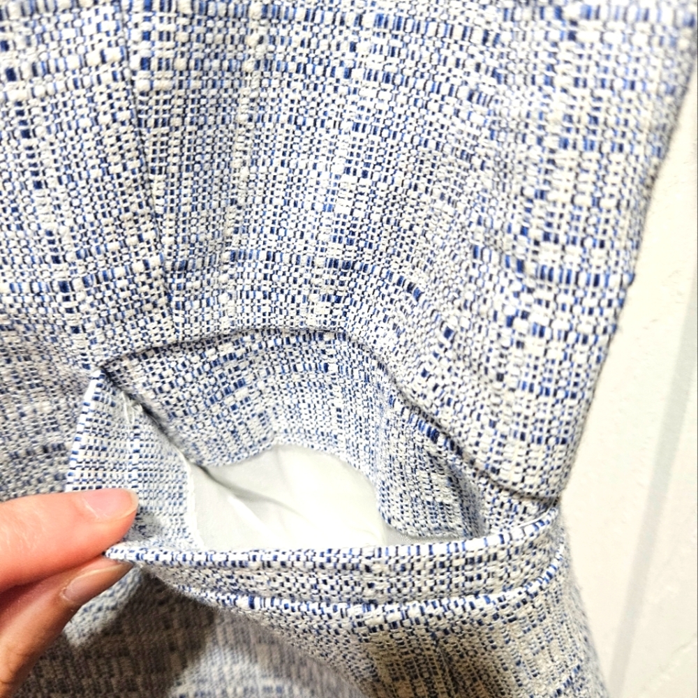 H&M Light Blue Woven Blazer - Picture 7 of 8